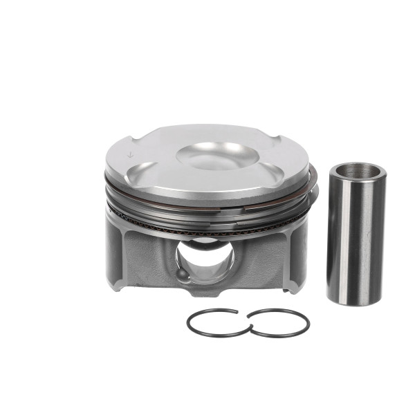 Piston with rings and pin - PM015000 ET ENGINETEAM