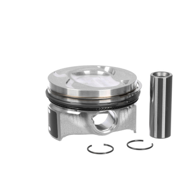 Piston with rings and pin - PM015100 ET ENGINETEAM - 03C107065BK, 03C107065BN
