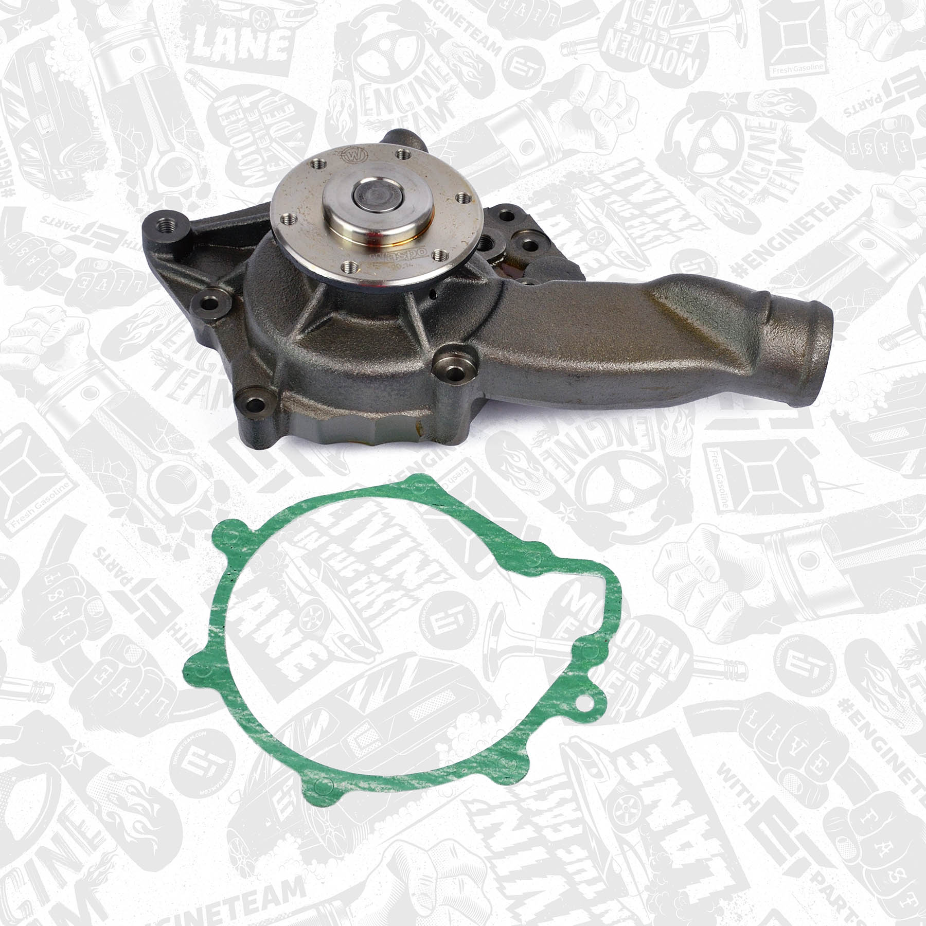 Water Pump, engine cooling PW0001 ET 51.06500.9612, 51.