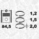 Piston Ring Kit - R1013900 ET ENGINETEAM - 077198151K, 077198151L, 06E198151Q