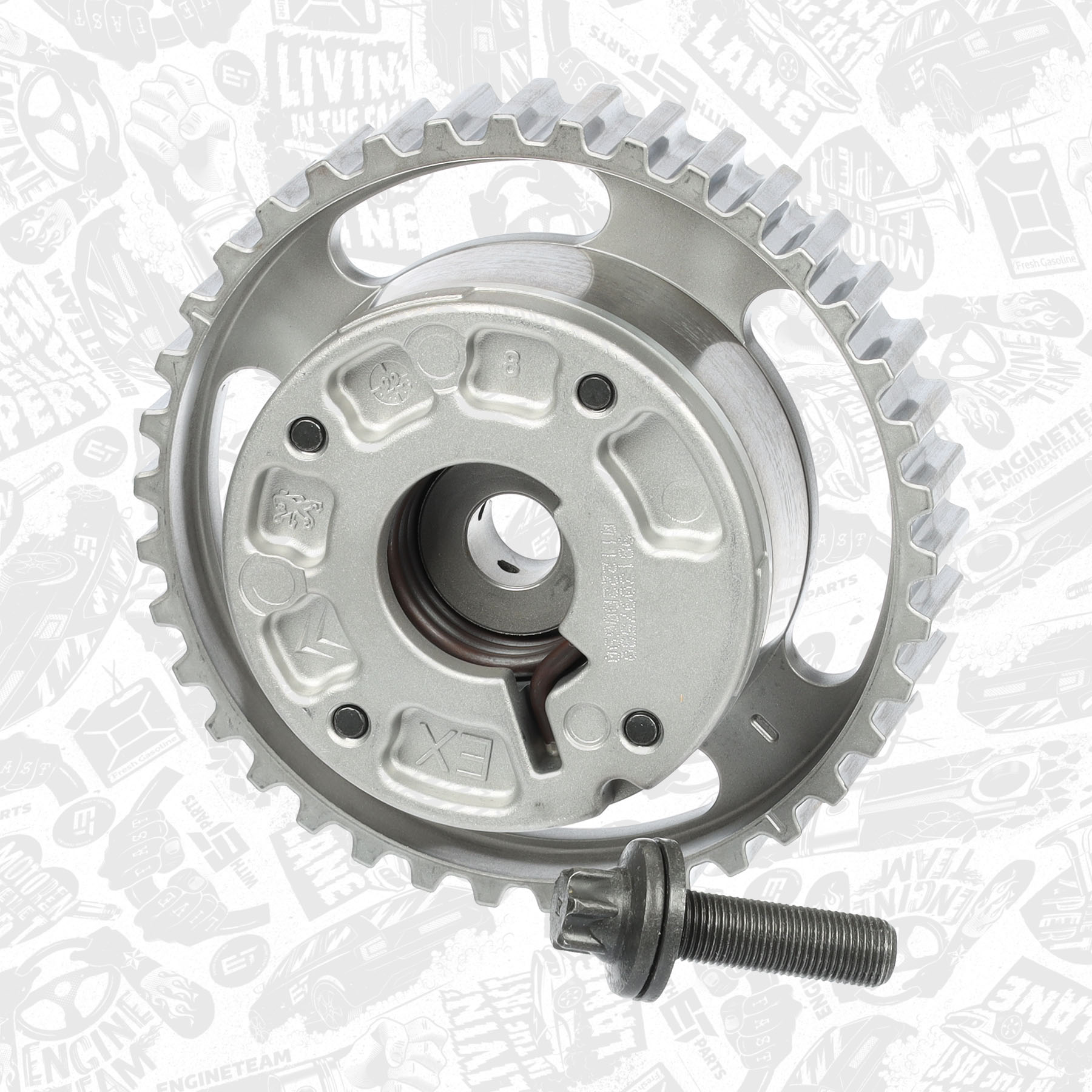 Gear, camshaft RG0026 ET 1613293580, 1608372080