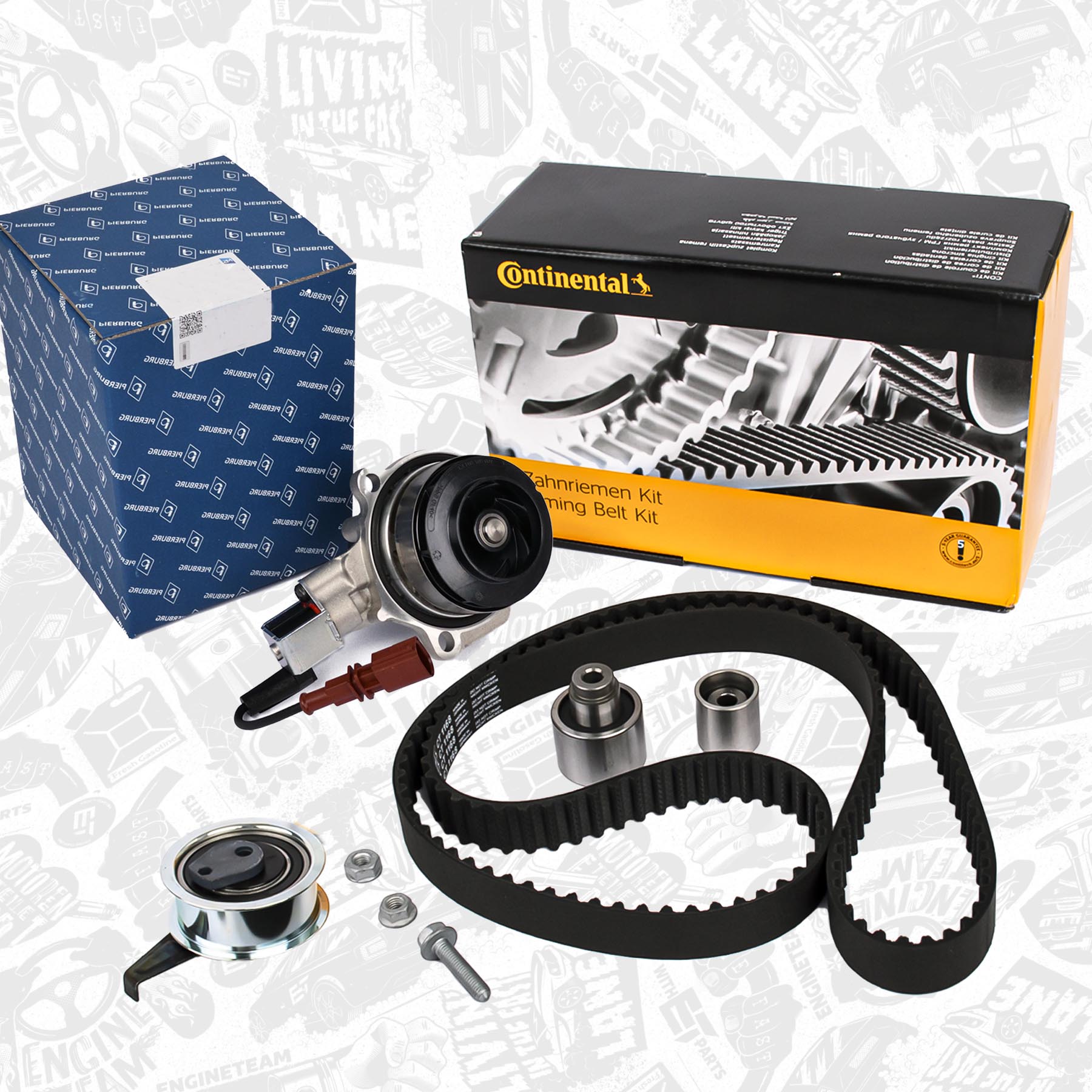 Water Pump & Timing Belt Kit RM0016 ET 03L198119G, 530065010, 04L198119A K