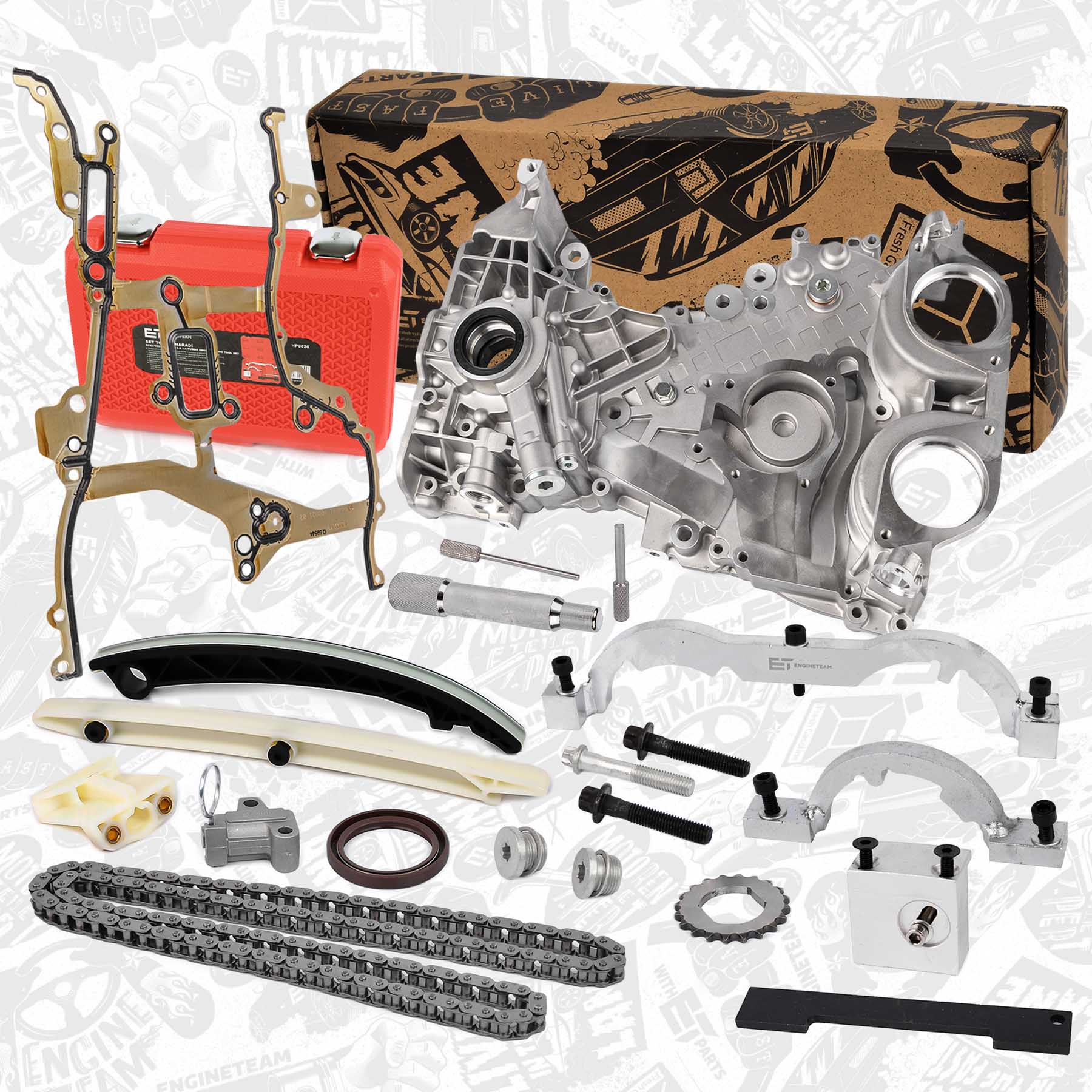 VECONOR Diesel Engine Timing Kit for Vauxhall/Opel & Suzuki 1.3 CDTi/D/DDiS  - Chain Drive - AliExpress