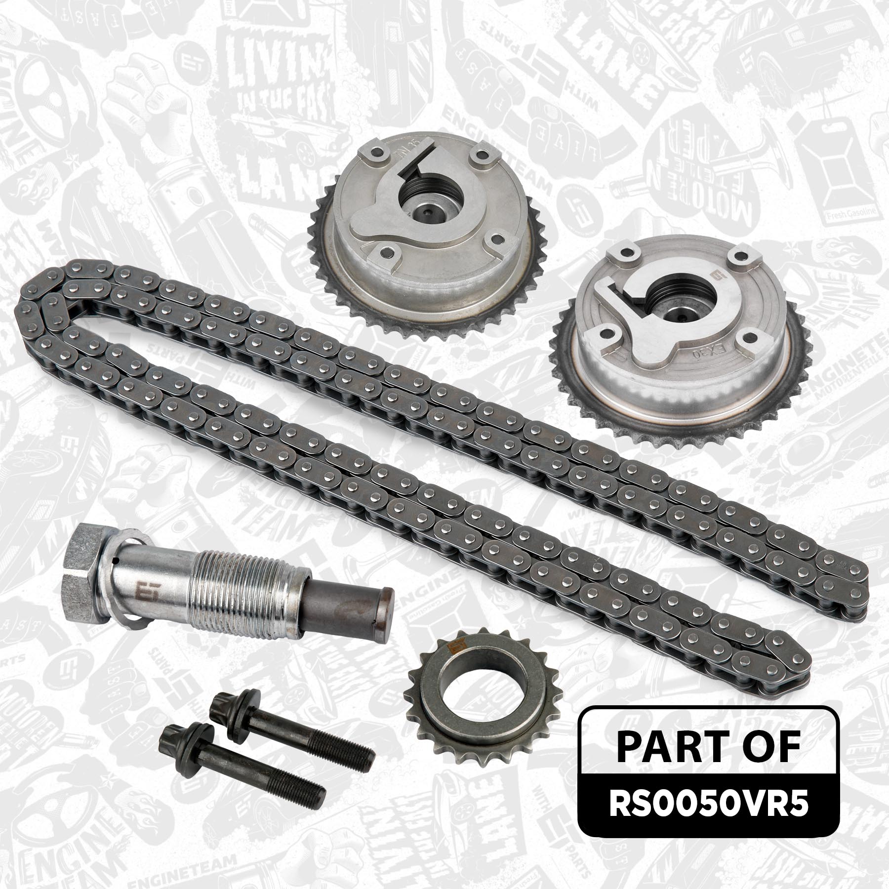 Timing Chain Kit RS0050VR5 ET 0197A1, 0805K1, 0949.F6