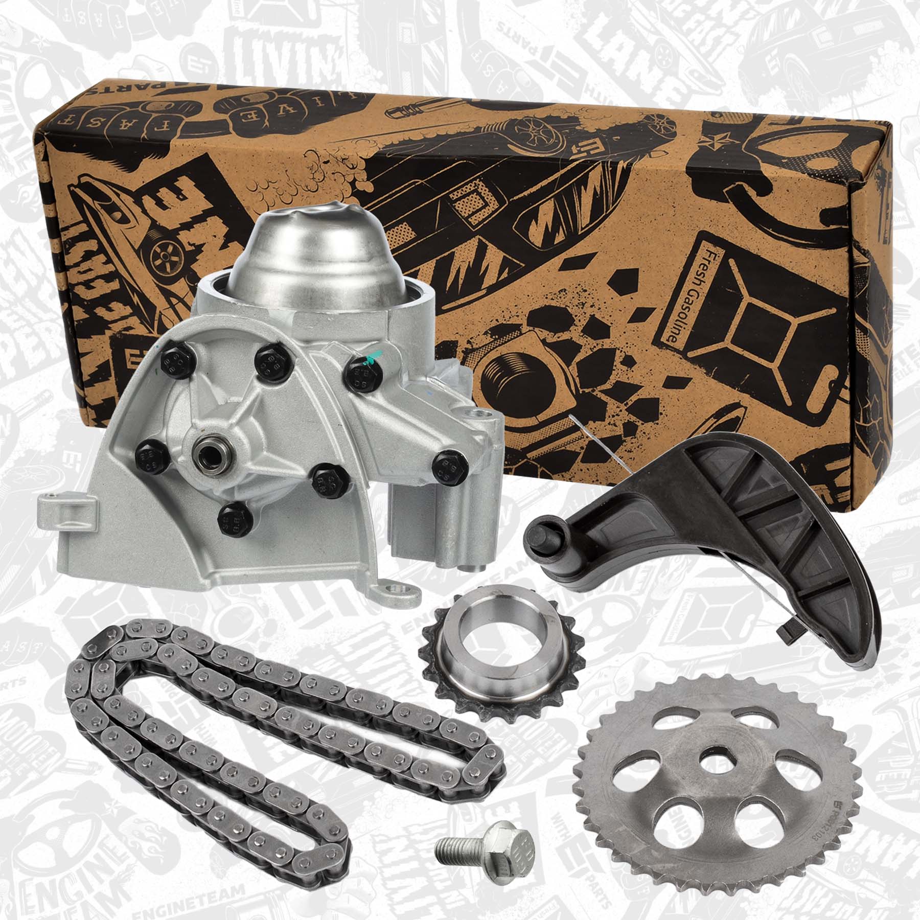 Chain Set, oil pump drive + oil pump RS0062VR1 ET