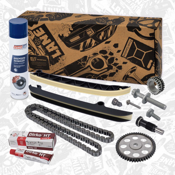 RS0106, Timing Chain Kit, Timing chain kit, ET ENGINETEAM, Audi A1, Skoda Fabia Rapid Yeti Roomster, VW Cady Golf CBZA CBZB 2011+, 03F198158B, 03F198158, 03F198158A, 03F198229A, 03F109158G, 03F105209G, 03F109469E, 03F109509F, 03F109571F, 03F109507F, 03F109158J, N90987302, N10734501, N10734401, N90813202, WHT004724, 03F109158K, 03F109507B, WHT004068, 03F109509C, WHT004069, 03F109469C