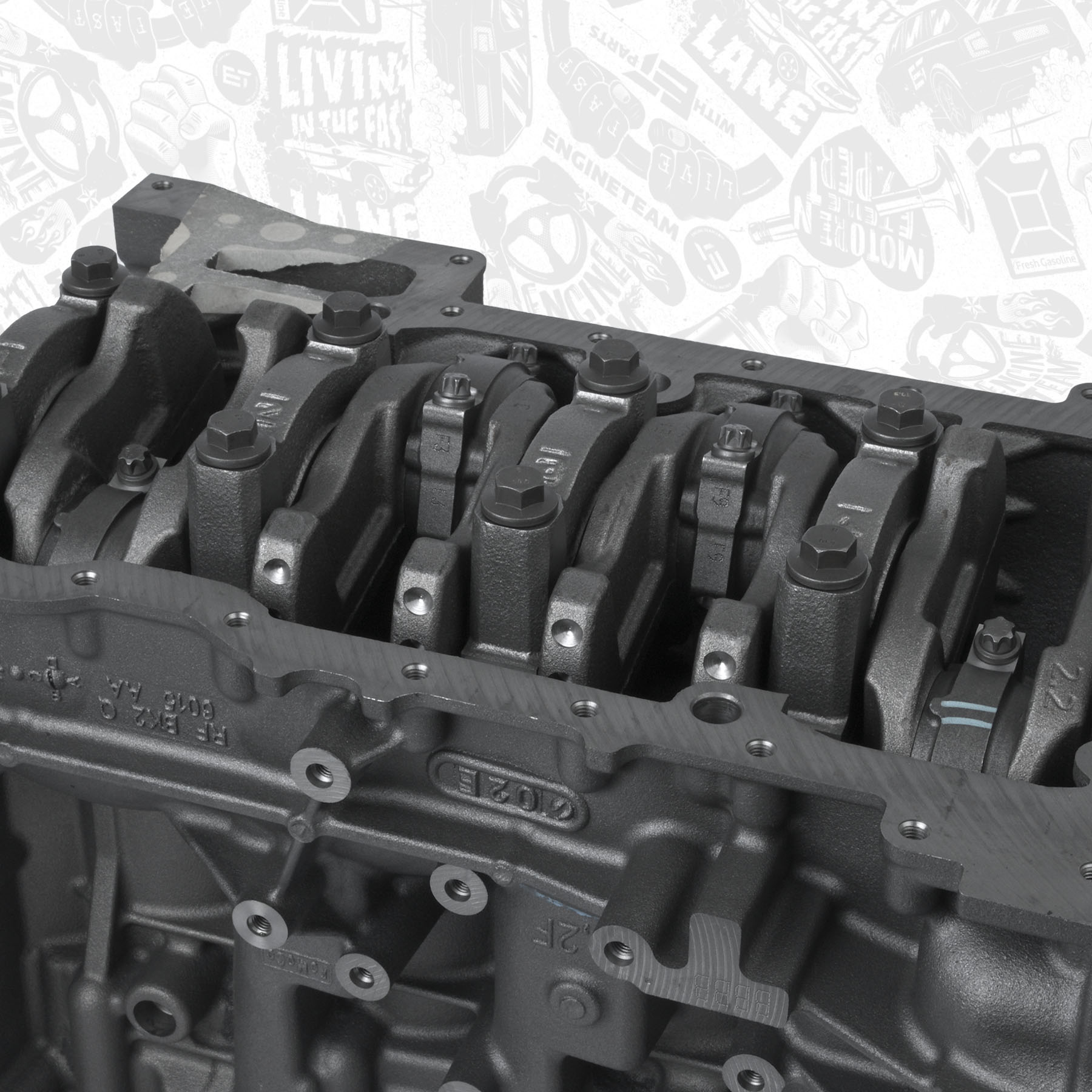 Sub-Assembly, Shortblock - SB0001 ET ENGINETEAM - 1607126380 ...