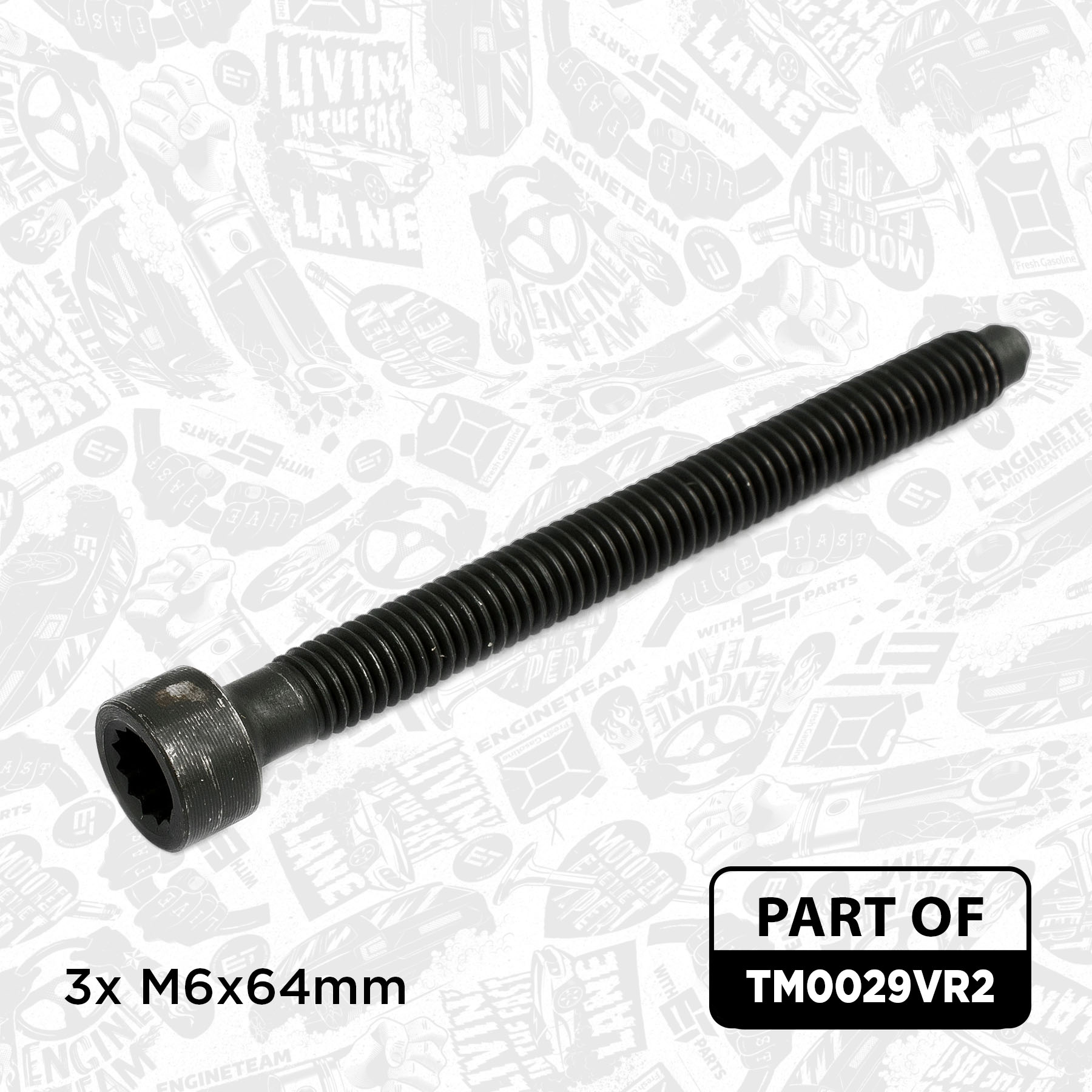 Seal Kit, injector nozzle TM0029VR2 ET 038130069B