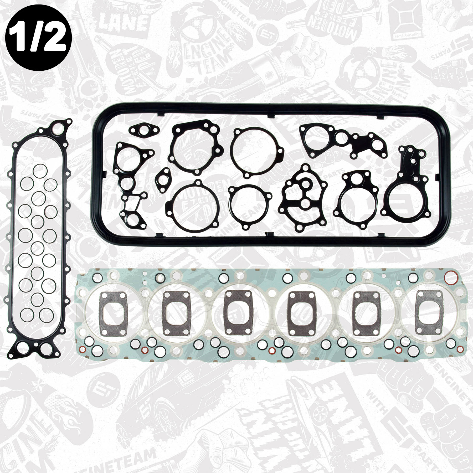 Full Gasket Kit, engine - TS0012 ET ENGINETEAM - 2996135, 01-34065 