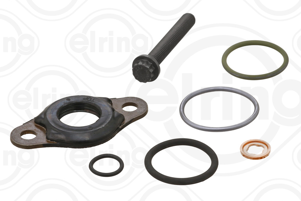 075.460, Seal Kit, injector nozzle, Gasket various, ELRING, 4600700487, A4600700487