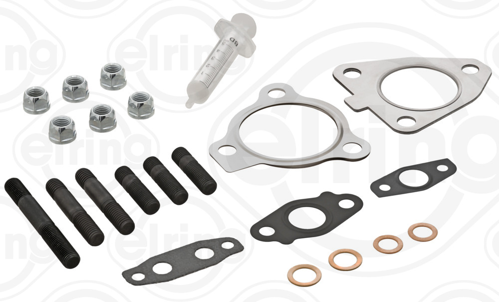 084.910, Mounting Kit, charger, ELRING, JTC12189, KT890180, KT890180E