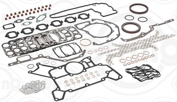 166.130, Full Gasket Kit, engine, ELRING, 0000533558, 5410100205, 5410105120, A0000533558, A5410100205, A5410105120, 01-34190-01, 50196400, S38389-00, 013419001, 151.780, 151.781, 5410101120, 5410140322, 5410161120, A5410161120