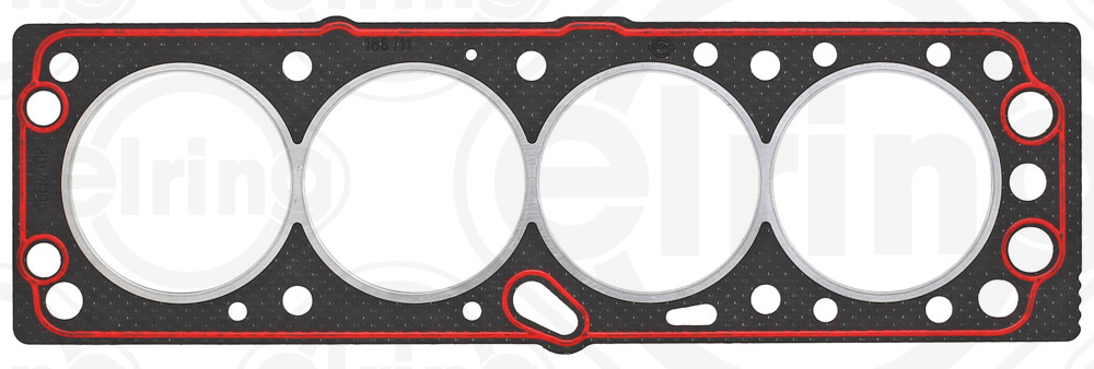 186.711, Gasket, cylinder head, ELRING, 607491, 90502404, 90511490, 0042653, 10099700, 17743, 205529, 30-027986-00, 40917743, 414669, 50216, 60-31995-10, AY220, CH7344, 414669P, 61-31995-10, BY230, H50218-00, H50833-00