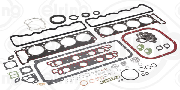 343.162, Full Gasket Kit, engine, ELRING, 1160102606, 1170104141, 1170104241, A1160102606, A1170104141, A1170104241