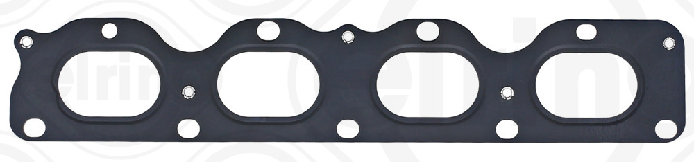 355.340, Gasket, exhaust manifold, ELRING, 12992396, 71744380, 849533, 0342603, 13214100, 207600, 412-018, 460378P, 601202, 71-38158-00, 81995, 83143239, EM1443, MG5732, MS19874, MS97154, 460381P, 602851, X81995-01, 151.720