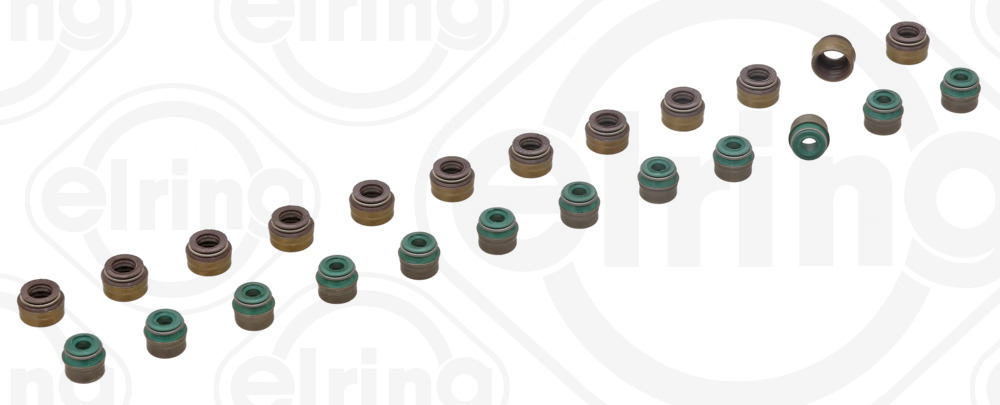 425.360, Seal Set, valve stem, ELRING, 6060500158, A6060500158, 02038, 12-31306-06, 24-30704-43/0, 57032800, HR5057, N93192-00, VK3311