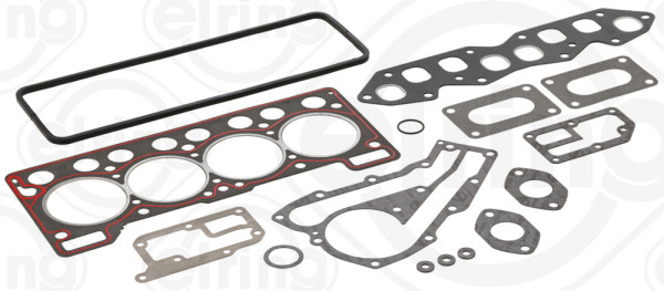 529.120, Gasket Kit, cylinder head, ELRING, 7701466417, 02-25295-12, 21-24733-26/0, 417361, 52017400, D30303-00, DH690, HK5398, 21-24733-28/0, 417198P, 52053900, D31050, DH693, 417361P, DN684