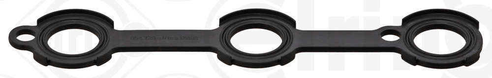 894.729, Gasket, cylinder head cover, ELRING, 1317386, 11121317386, 00763600, 440427H, 70-33829-00, 920157, X53487-01, 71-33829-00