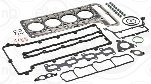 906.380, Gasket Kit, cylinder head, ELRING, 02-36950-01, 52345300, D40550-00, 6510160320, 6510160420, 68140385AA, A6510160320, A6510160420