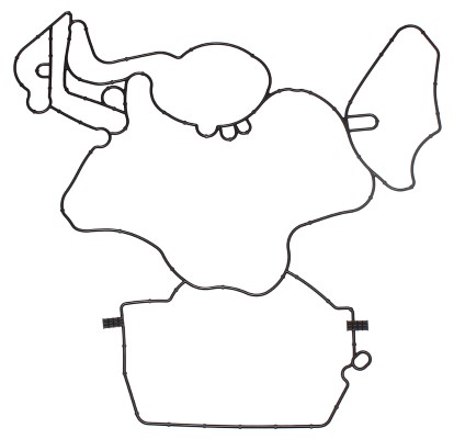 122.472, Těsnění, víko (kliková skříň), Těsnění víka bloku motoru, ELRING, 059103161T, 958.101.161.02, 01315100, 522413