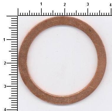 137.600, Seal Ring, oil drain plug, ELRING, 01118791, 0391035X1, 06.56190.0733, 0996731105, 6.0492.01.0.3038, 04603038, 162.420.010, 33-111881-00, 40-70261-00, 960211, 162.420.100, 41-70261-00, 06561900732, 06561900733, 06.56190.0732, 604920103038