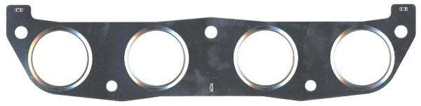 169.730, Gasket, exhaust manifold, ELRING, 1136000102, 17173-0D010, 17173-0D020, 17173-22010, 026376P, 0352897, 037-8052, 104307, 13143400, 31-029890-00, 477-002, 601298, 601607, 71-53107-00, 80863, 81104307, 83487563, EM1227, JD5160, MG2573, MS19202, MS93909, X82243-01, 460264P