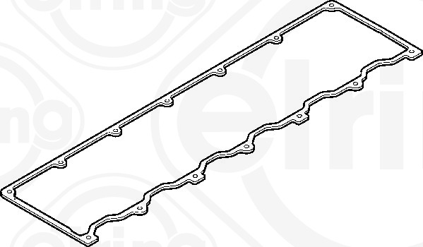 377.930, Gasket, cylinder head cover, ELRING, 51.03905-0170, 71-36446-00, 920489, X83461-01, 51039050170