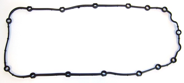 409.880, Gasket, oil sump, ELRING, 0652669, 652669, 90412846, 023999, 04610, 1042604, 14065200, 201322, 40904610, 50-027665-00, 54385, 70-31226-00, 910355, EM1200-901, JJ575, OP0309, V40-0112, 023999P, 54835, 71-31226-00, JP012, X54385-01
