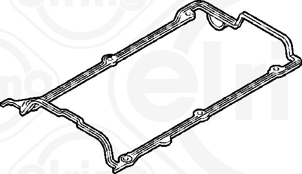 Gasket, cylinder head cover - 476.020 ELRING - 058103483C, 058103483F, 036-1659