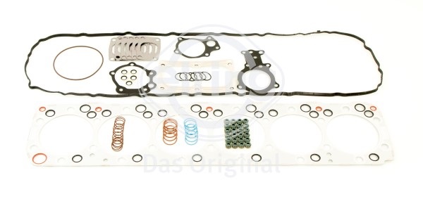 745.610, Gasket Kit, cylinder head, ELRING, Astra HD8 Irisbus Arway Citelis CityClass Crossway Eurorider Evadis Iveco EuroTech Stralis Trakker F2BE3681* F2BE3682* F2BEE681* F2BEE682* 2003+, 2996171, 02-34065-01, D40573-00