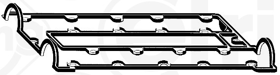763.853, Gasket, cylinder head cover, ELRING, 607630, 607643, 90298154, 90466638, 07933, 11039600, 1542620, 201130, 423926, 50-026336-10, 515-5054, 70-28233-00, 920835, JM950, RC3347, 423926AO, 53091, 71-28233-00, 423926P, X07933-01