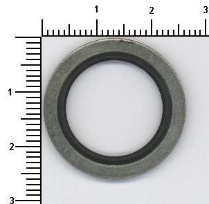 Seal Ring, oil drain plug - 804.360 ELRING - 06.56631-0109, 07W115427A, 10261660