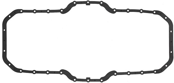 853.360, Gasket, oil sump, ELRING, 5010284492, 14104500, 31-030473-00, 71-33741-00, JH5188, X59518-01, 71-37741-00, X59519-01