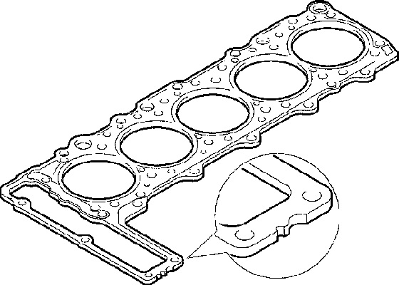 Gasket, cylinder head - 913.864 ELRING - 6020163920, 6620163220 ...