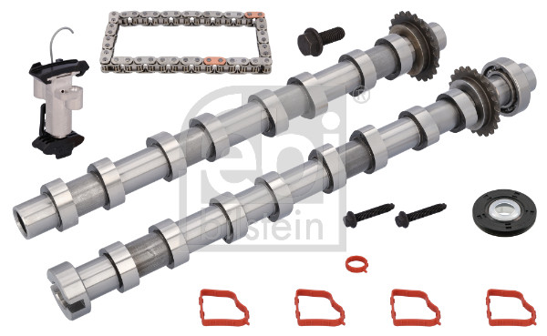 FE1000002, Camshaft Kit, FEBI BILSTEIN, 2646850, 9830146880, SU001-B3237, 2646850S2, 9830146880S2, SU001-B3237S2, 03.89184K, 124-17232KC, 18-03-0016-00, 21-0696, 21SKV273, 25/1080K, 299706, 30PE000, 33113426, 341500001572, 35643, 39026, 40-1333FULLKIT, 401460500002, 5481FB0071924, 580230, 61483, 7030001, 77598Set, 777731, 81013000005, ACAMC13ASB, ACK4219, ADBP730186