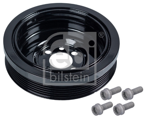 FE1003918, Belt Pulley, crankshaft, FEBI BILSTEIN, 03G105243, 03G105243S2, 04L105243, 04L105243S2, 001-10-29845, 020.8877, 03.90071, 03G105243SR, 04480, 06467, 07.11.031, 10285, 10309, 1091119, 11050031101, 110722, 1118302500, 12191337, 122-05-510, 122510, 132-12055, 1484534, 15-7050, 17-1071, 20-01044-SX, 2156021, 2962, 30-0073, 311875, 3213B0018