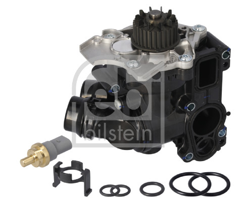 FE1004511, Water Pump, engine cooling, FEBI BILSTEIN, 06H121008F, 06H121026AF, 06H121026AB, 06H121026BA, 06H121026CQ, 06H121026AG, 06H121026CF, 06H121026DD, 06H121026B, 06H121026DR, 06H121026BP, 06H121026ED, 06H121026T, 06J121026G, 6H121026AF, 6H121026BA, 6H121008F, 6H121026CQ, 6H121026DD, 06H121026N, 6H121026DR, 06J121026L, 6H121026CF, 6H121026ED, 06J121026F, 06J121026M, 6H121026T, 06J121026R, 6J121026G, 6H121026AB