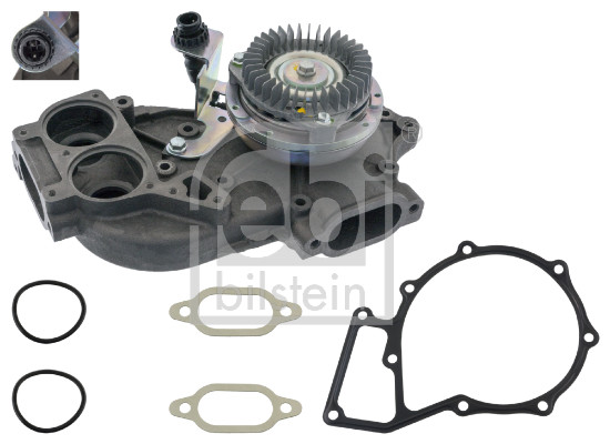 FE100573, Wasserpumpe, Motorkühlung, FEBI BILSTEIN, A5412001901, A5412002601, A5412002801, 5412001901, 5412002601, 5412002801, 010.1534, 010.776-00A, 01.19.094, 012000501003, 02.01.20.219209, 101311, 10177, 105583, 120195, 12.380.140, 20160350100, 20200127, 2201218, 24-1311, 241.777, 359490D, 42099z, 4.69851, 525.01.0035, 5600, 81-04119-SX, 980962, DB01.0020, DP078