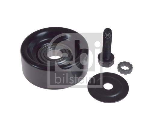 FE1008032, Deflection/Guide Pulley, V-ribbed belt, FEBI BILSTEIN, 0053008642, 010129560, 10045312, 12568172, 12611935, 31180-RCA-A01, 31180RCAA01, 53013324AA, 012611935, 10129560, 24506756, 31180-RCA-A02, 31180RCAA02, 53008642, 12581700, 97106455, 03-1290, 03-40993-SX, 0387-YD2, 0-N1685, 15-4278, 18-05-0045-00, 18-99, 3190UR, 33115530, 331316170372, 38006, 4216629, 532120710, 655283