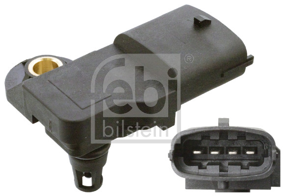 FE106356, Sensor, intake manifold pressure, FEBI BILSTEIN, 1865A201, 0261230299, 09-05-0263-00, 0906276, 10.3171, 120-08-399, 14R-0162, 15172, 17SKV887, 1.993.171, 225-1097, 33106811, 35051, 410590262, 493171, 5481FB0048351, 6PP013112-211, 70830616, 7148120008, 7194, 7472532, 8020210ABN, 82532, 84.467, 882416017, ADC47437, AF02803, AS5302, C6111111, CSN85A01AS