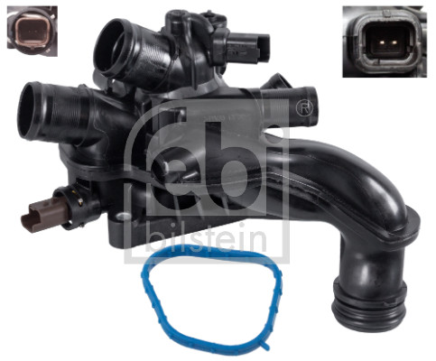 FE107987, Thermostat, Kühlmittel, FEBI BILSTEIN, 1336.Z8, 9810916880, 001-10-32102, 038-025-0005, 10D50520, 1211360, 12974, 13310883, 13981, 15/2656, 160086710, 18-0433, 1.880.863, 19246, 20C9046-JPN, 20SKV096, 2329TH-2, 23-40154-SX, 2457889, 258.1416.001, 28.0200-4082.2, 28127, 2916341, 30208, 30636, 316T0264, 3300013, 341240, 350572A, 352317001520