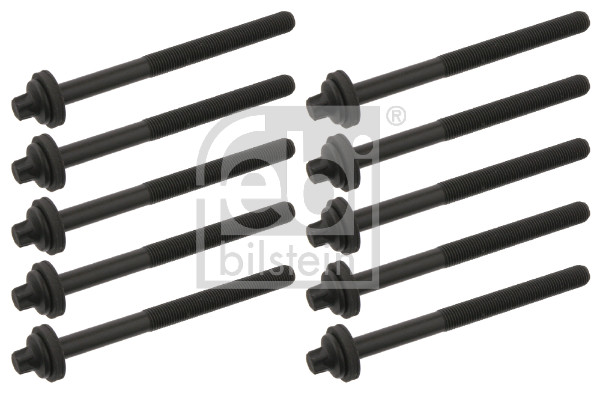 FE12032, Zylinderkopfschraubensatz, FEBI BILSTEIN, 11122243255, 11129067792, 00RV003, 016252B, 1217B0049, 14-32004-02, 20912032, 22-11006B, 480342, 802.661, 81018400, 8709168, 98-1714, AHB201SET, AZMT-52-021-9201, B753, BK5316, HB201SET, MVU2226, SKBOK-23660048, T05835-00, UPG14-32004-01, WG1083803, XX7992Kl, 016255B, 480535, 802.801, AHB5006SET, HB5006SET, WG1087528