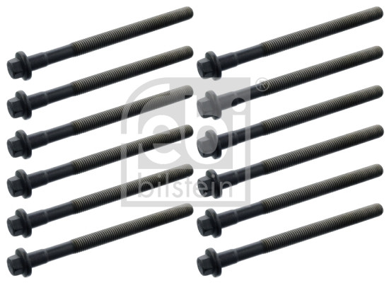 FE14801, Zylinderkopfschraubensatz, FEBI BILSTEIN, 1370338, 6842347, 1370338S2, 6842347S2, 016068B, 02-37005-01, 156.700, 21432347, 22-53012B, 483310, 55914801, AHB1707SET, B1098, BK4313, GS33486, HB1707SET, HBS185, WG1085059, XX0199Kl, 016709B, 14-32152-01, 221.490, BK5341, GS33487, WG1085060, 016751B, 14-32152-02, 221.530, BK5369, GS33488