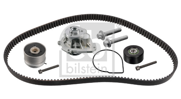 FE173193, Wasserpumpe + Zahnriemensatz, FEBI BILSTEIN, 1606314, 24422964, 71739873, 93180815, 93185849, 1606314S3, 24422964S3, 71739873S4, 93180815S4, 93185849S3, 0365KO, 04.5299, 07-470, 09-04869-SX, 1077-SD-PCS-MS, 11819, 128-20100, 146S8M24, 1551036, 1611259580, 1756083, 19347448, 1987946729, 20-1602, 2328418, 23700, 29CV003, 30-0959-1, 306T0053, 33101669