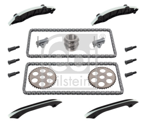 FE173456, Timing Chain Kit, FEBI BILSTEIN, Jeep Grand Cherokee Lancia Thema Maserati Ghibli Levante Quattroporte 3,0CRD/3,0D EXF* A630* B630* M15746* 2011+, K68147413AA, K68515619AA, K68147413AAS1, K68515619AAS2, 46328126, 68147488AA, K68147431AA, 46328126S2, 68147488AAS2, K68147431AAS2, K68147488AA, K68147488AAS2, K68483379AA, K68483379AAS2, 46328119, 46328119S2, 68147485AA, 68147485AAS1, 68483379AA, 68483379AAS2, 127-10046K, 21-0744, 33101793, 40-1387FK, 7001682, 74640Set, 86518, EST-KCK1014, KCK1014, KDK-1014