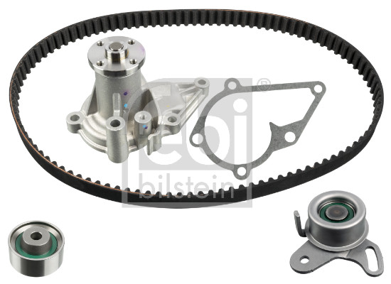 FE173745, Water Pump & Timing Belt Kit, FEBI BILSTEIN, 24312-26001, 24312-26001S2, 24312-26050, 24312-26050S2, 04.5293, 04838, 07-415, 09-04857-SX, 105B-RU22, 105RU22H, 105XR22, 12140-G4ER, 127-07051K, 132011160106, 1611473180, 20-1440, 2256001, 29HY025, 30-0950-1, 306T0085, 30R0503-JPN, 33-0845, 4368V, 44539, 530042731, 5479XS, 550314, 550956320, 85-7990, 86455479XS