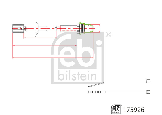 FE175926, Lambda sonda, Lambda sonda, FEBI BILSTEIN, 89465-08030, 89465-08050, 89465-08051, 89465-08070, 89465-08080, 89465-20740, 89465-42060, 89465-42120, 05-07-0157-00, 0893601, 09SKV742, 10.8240, 120-08-060, 1952, 1.998.240, 20-00022-SX, 2376215, 250-24918, 290960223, 3922L0229, 49501z, 498240, 5481FB0017484, 59-0014, 64301, 6PA358150-701, 71933, 74169, 7481646, 7990.43.057P1