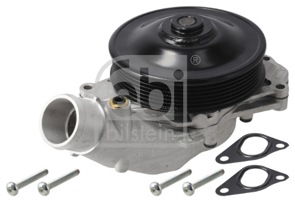 FE184555, Wasserpumpe, Motorkühlung, FEBI BILSTEIN, AJ812119, LR010801, AJ813909, LR029412, AJ814042, LR033993, AJ133V8, LR049369, C2Z21781, LR055239, C2Z28248, LR065486, C2Z29189, LR068999, C2Z30684, LR072642, C2Z31146, LR073711, C2Z31587, LR097165, LR116115, 002-60-02169, 101404, 1678105980, 19030/1, 22.19.002, 24-1404, 323000701, 33109434, 332813