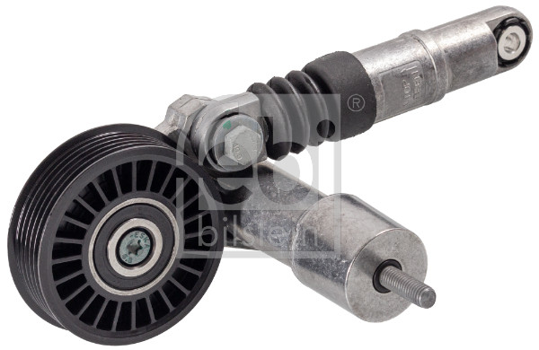 FE18660, Belt Tensioner, V-ribbed belt, FEBI BILSTEIN, 038145283, 038145283A, 038145299, 038903315D, 038903315P, 38145283, 38145299, 38145283A, 38903315D, 38903315P, 001-10-28080, 02768, 03-252, 03-40093-SX, 03.80140, 04769, 07.19.087, 0-N1441, 10-0050, 101288, 1014-2351, 108222SP, 109150, 1118201600, 11450028001, 12168085, 1220841, 127-50034, 13714, 1570121