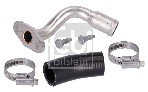 FE191244, Olejové potrubí, Sada přívodního potrubí oleje (turbo), FEBI BILSTEIN, 11427808757, 11427808757S1, 600138, MOT560490, V20-4585, 560490
